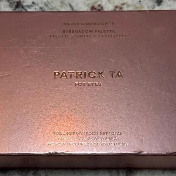 Patrick Ta Major Dimensions 2 Rose Eyeshadow Palette - Picture 4 of 12
